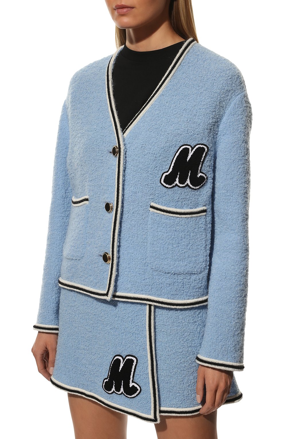 Шерстяной жакет MIU MIU, арт. MH1761-2E37-F0076, фото 3