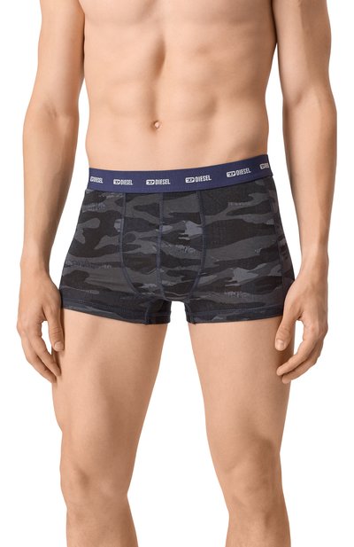 Комплект из трех боксеров DIESEL темно-синего цвета по цене 5595 руб., арт. A17832/0IKBL, фото 2 Комплект из трех боксеров DIESEL, арт. A17832/0IKBL, фото 2