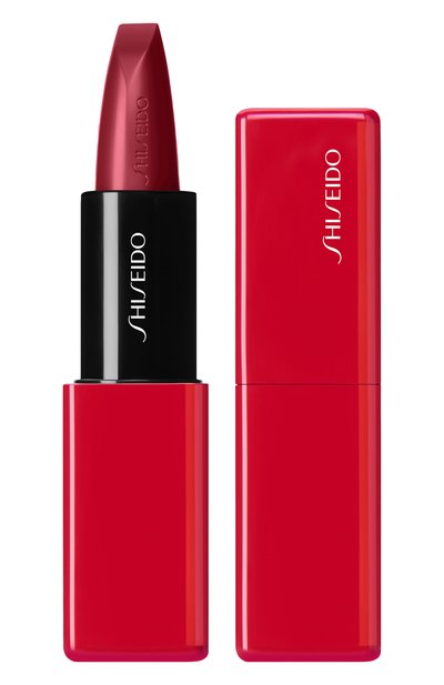 Женская помада для губ technosatin gel, оттенок 411 scarlet cluster (3,3g) SHISEIDO, арт. 18056SH