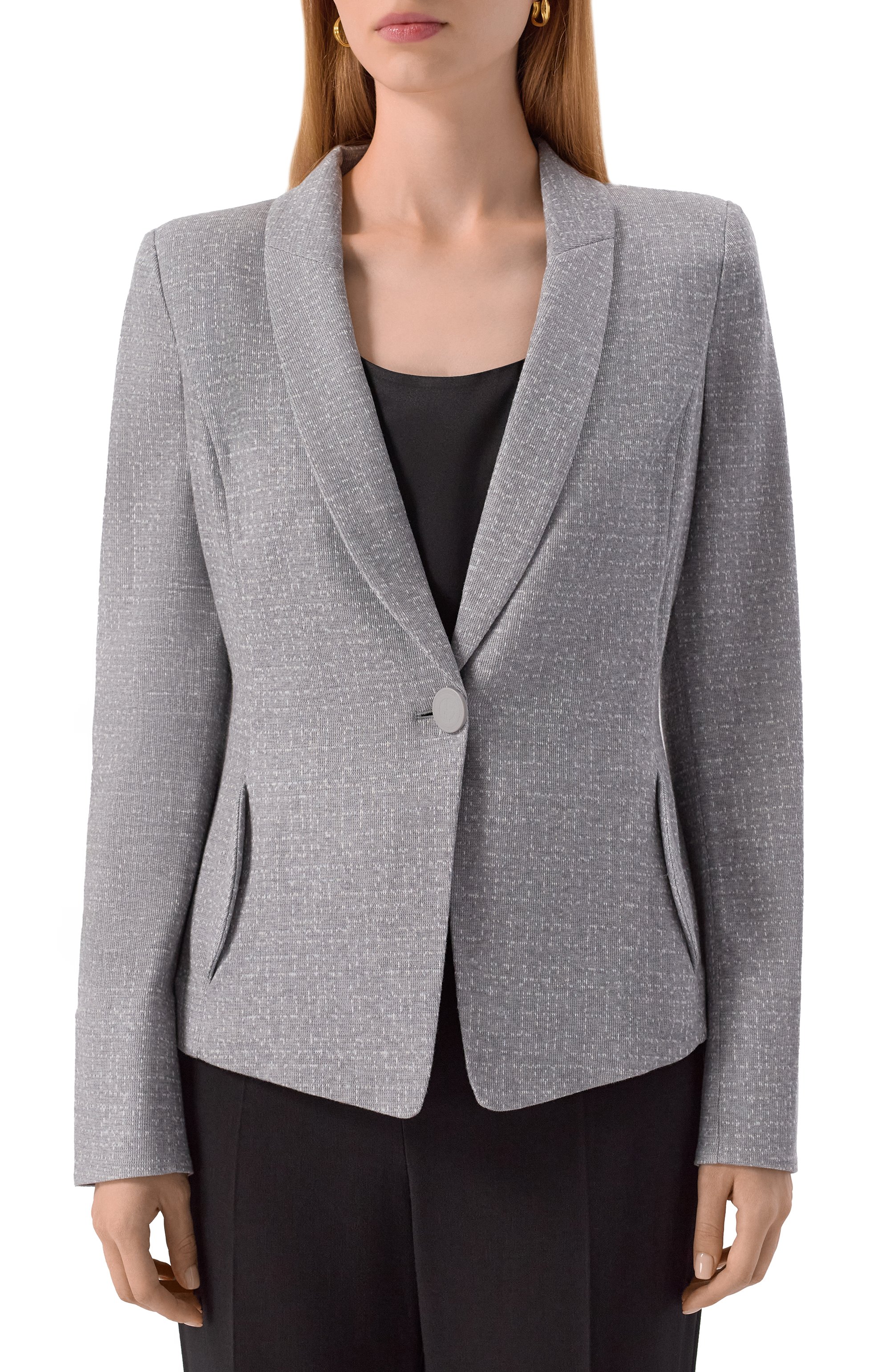 Хлопковый жакет GIORGIO ARMANI, арт. 3KAG72/AJFCZ, фото 3