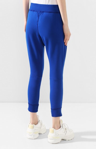 Хлопковые джоггеры DSQUARED2 синего цвета по цене 32600 руб., арт. S72KA0989/S25030, фото 4 Хлопковые джоггеры DSQUARED2, арт. S72KA0989/S25030, фото 4