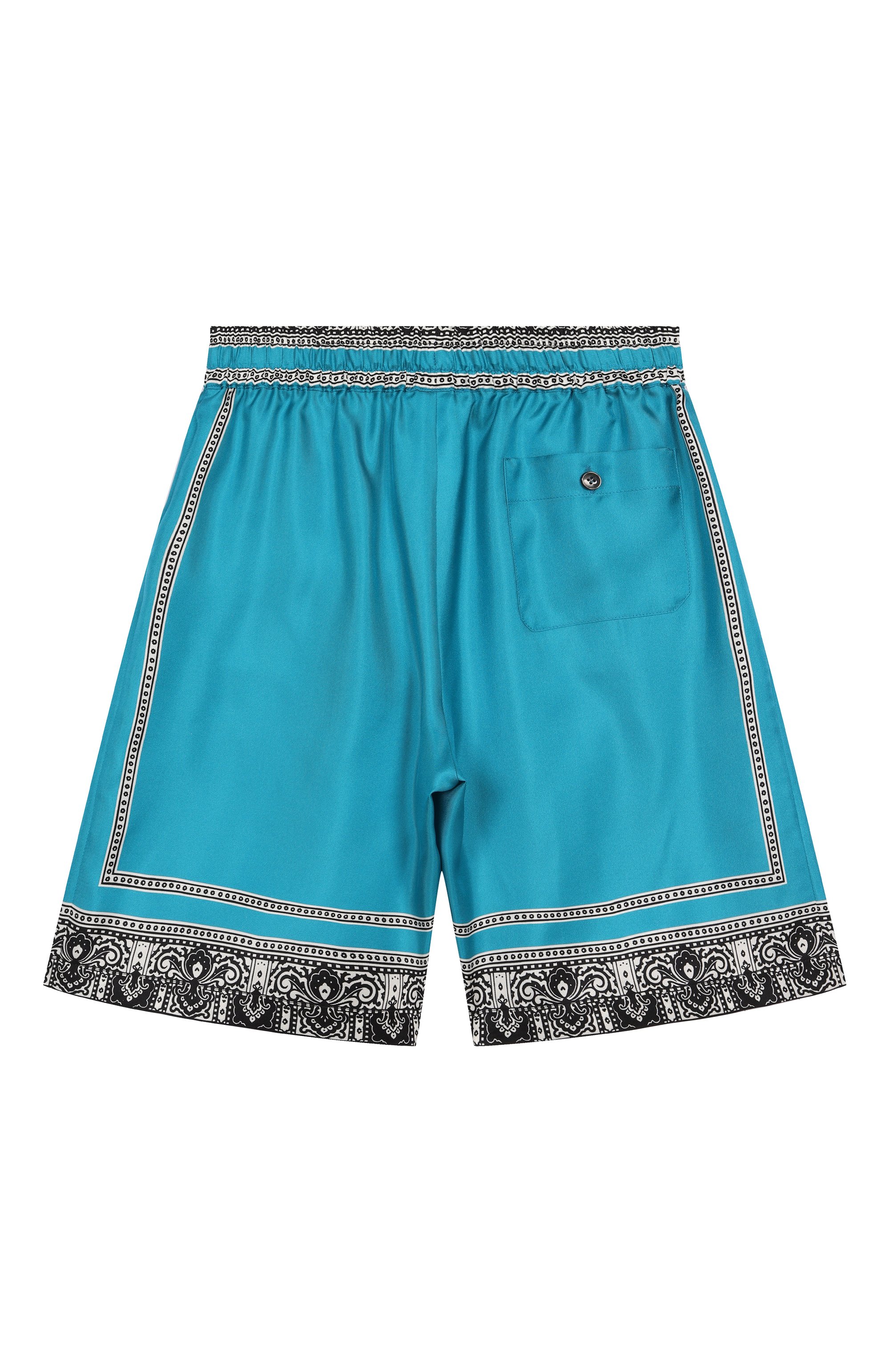 Шелковые шорты DOLCE & GABBANA, арт. L43Q47/HI1W8/2-6, фото 2