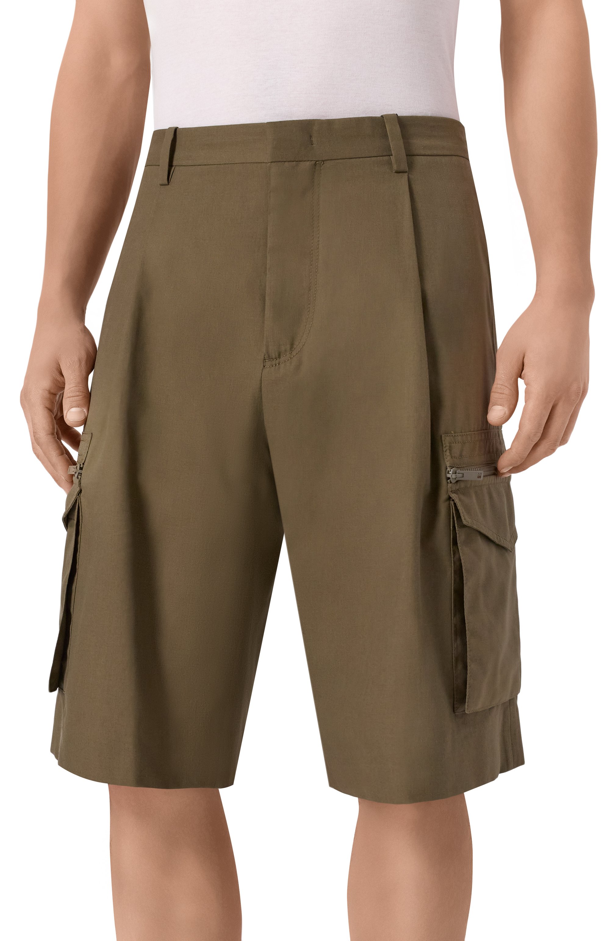 Шорты из хлопка и шелка MVST, арт. 25E/X1P/0/D051/0207, фото 3