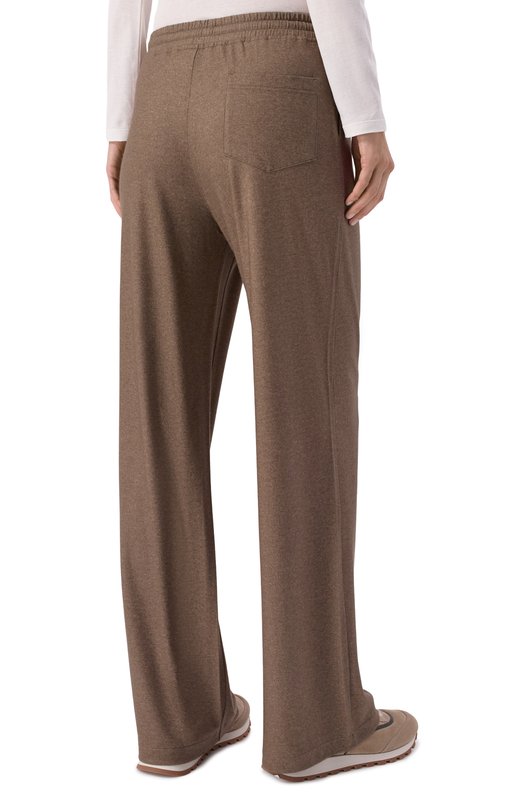 Брюки из кашемира и шелка MVST M25.2MW.T404/45623 Коричневый  M25.2MW.T404/45623 Фото 4
