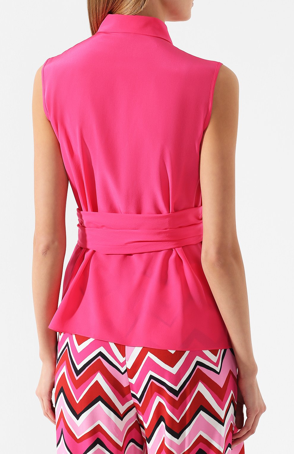 Шелковый топ M MISSONI, арт. 2DJ00006/2W0010, фото 4