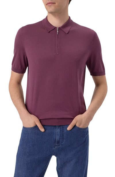 Шелковое поло GRAN SASSO, арт. 43166/23503, фото 3