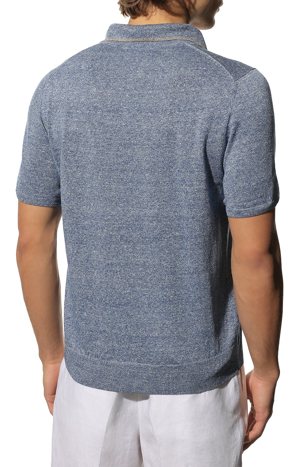 Поло изо льна и хлопка FIORONI, арт. MK24701C2, фото 4