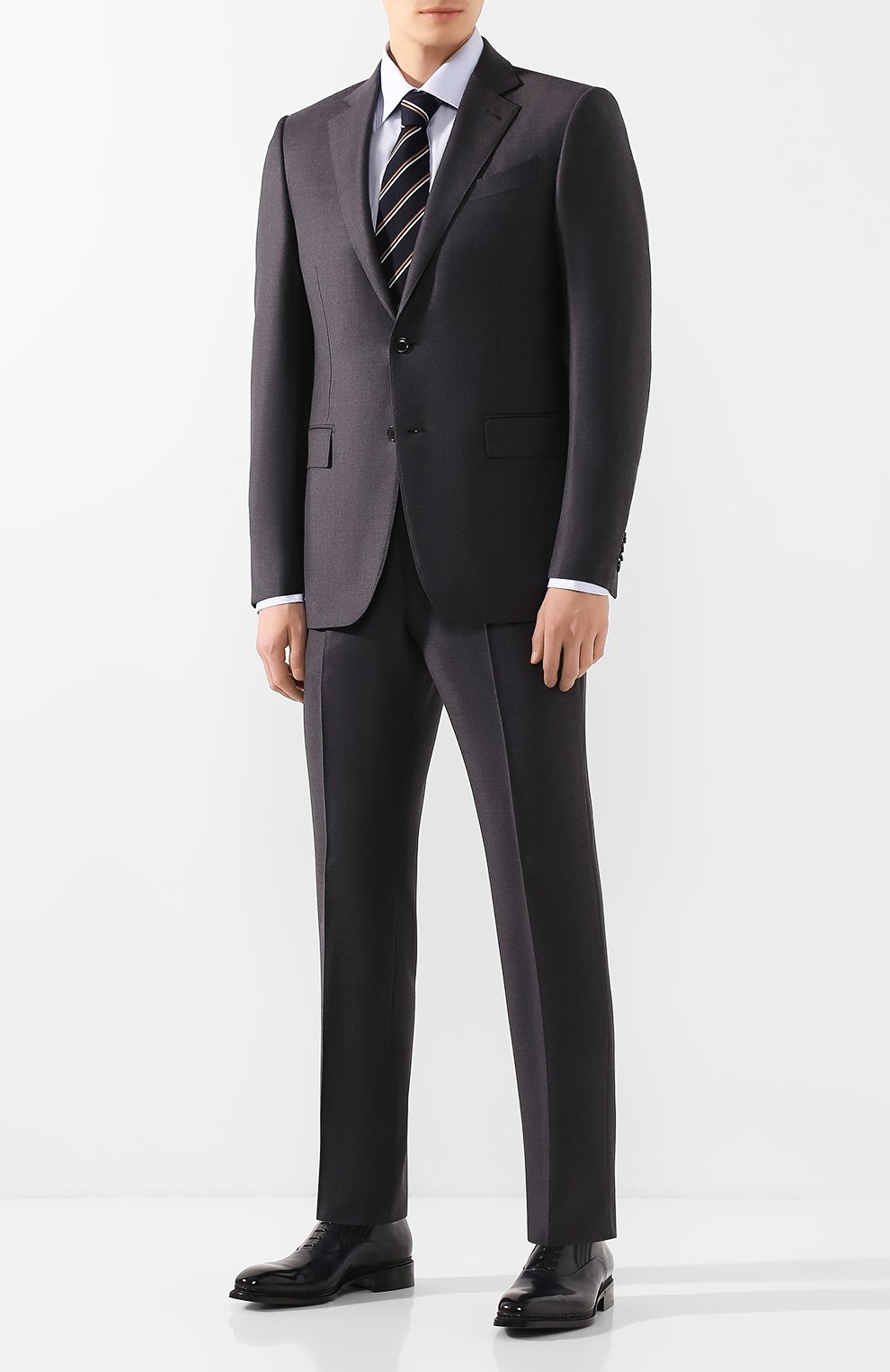 Хлопковая сорочка BRIONI, арт. RCLU1T/P90B7, фото 2