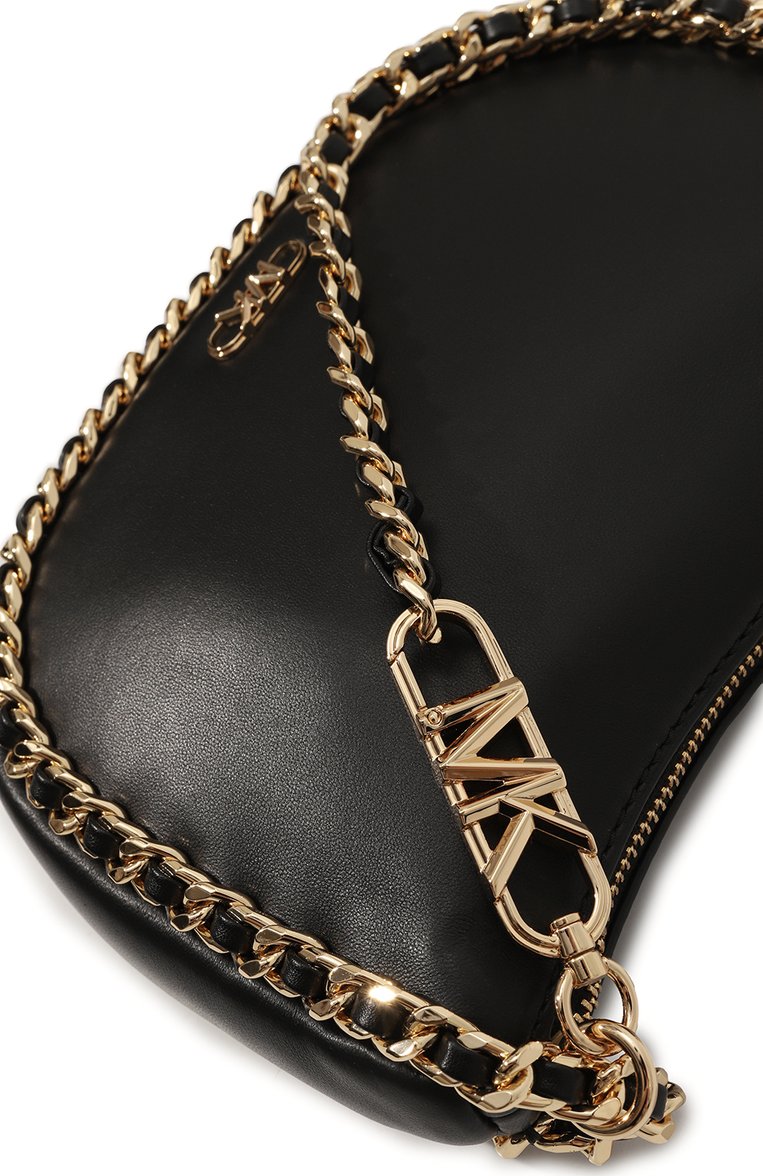 Женская сумка kendall MICHAEL MICHAEL KORS черного цвета, арт. 32R4G8NC1U | Фото 3 (Материал: Натуральная кожа; Материал сплава: Проставлено; Драгоценные камни: Проставлено; Размер: small)