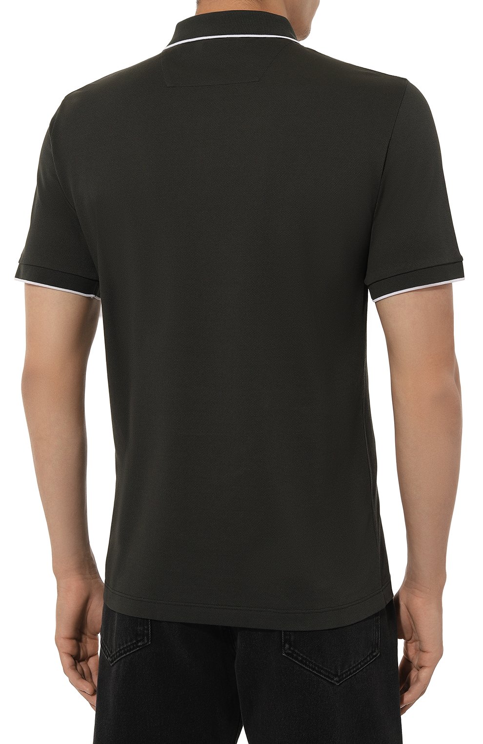 Хлопковое поло GIORGIO ARMANI, арт. 3KSF75/SJMZZ, фото 4