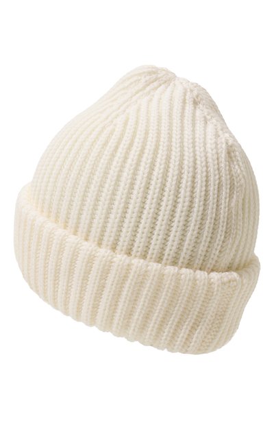 Шерстяная шапка CATYA молочного цвета по цене 7675 руб., арт. 428727, фото 2 Шерстяная шапка CATYA, арт. 428727, фото 2