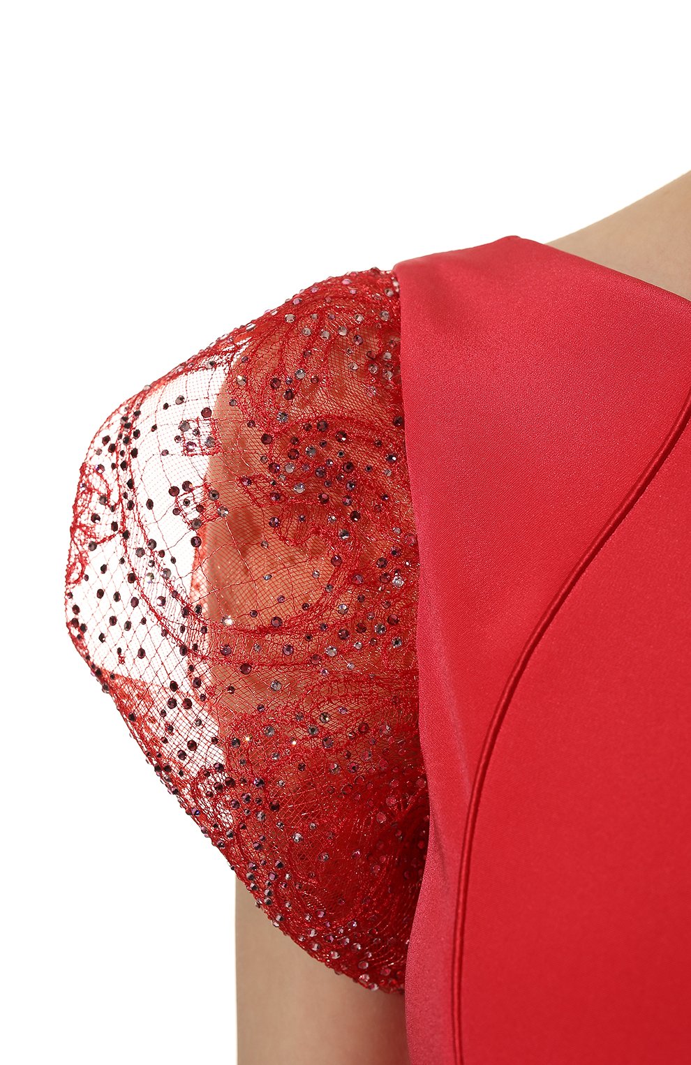 Шелковое платье GIORGIO ARMANI кораллового цвета по цене 1125000 руб., арт. 9SHVR00N/T00WJ, фото 5 Шелковое платье GIORGIO ARMANI, арт. 9SHVR00N/T00WJ, фото 5