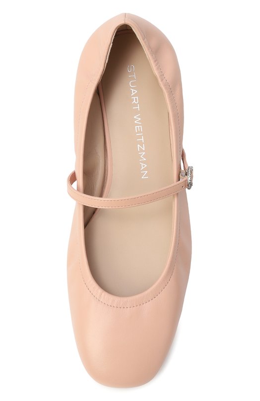 Кожаные балетки Claris Stuart Weitzman 4