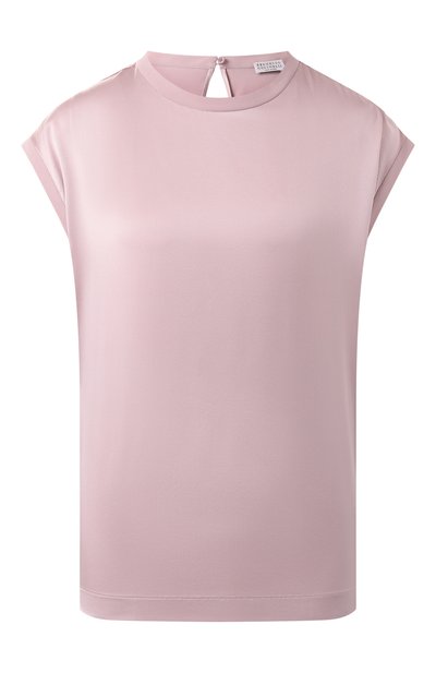 Женский атласный топ BRUNELLO CUCINELLI, арт. MPC59EH500