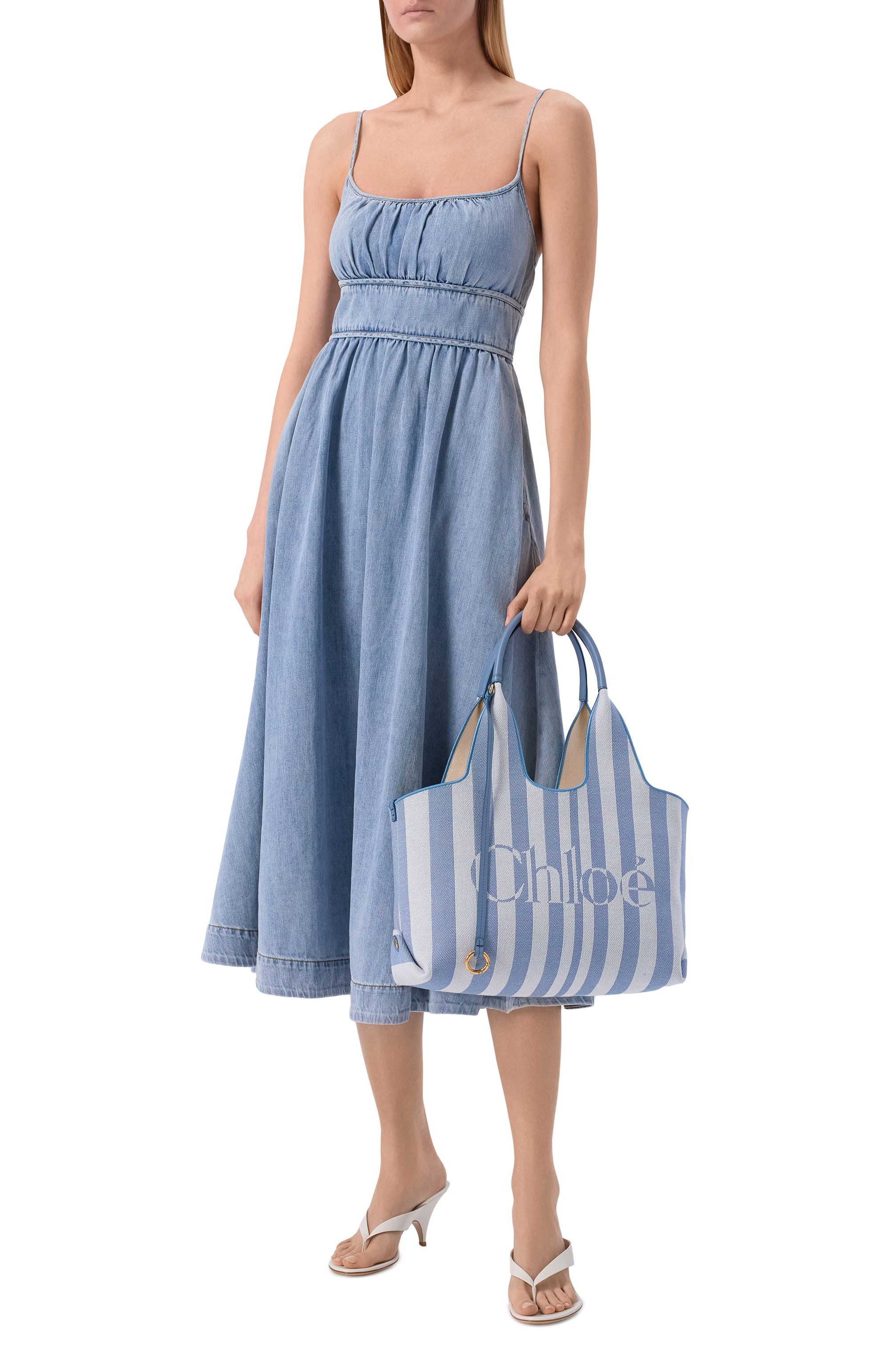 Сумка-тоут chloé stripy CHLOÉ, арт. CH26AS767R65, фото 3
