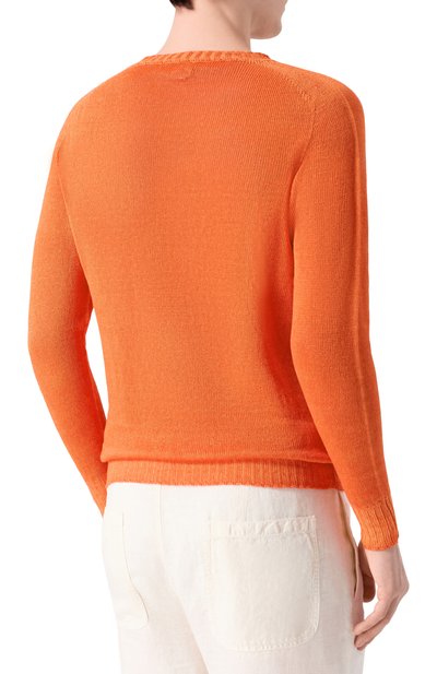 Льняной джемпер 120% LINO, арт. 33ALIM39FF/F966/S000, фото 4