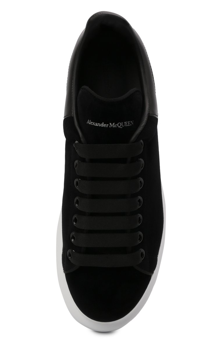 Замшевые кеды oversized ALEXANDER MCQUEEN, арт. 553775/W4FKT, фото 1