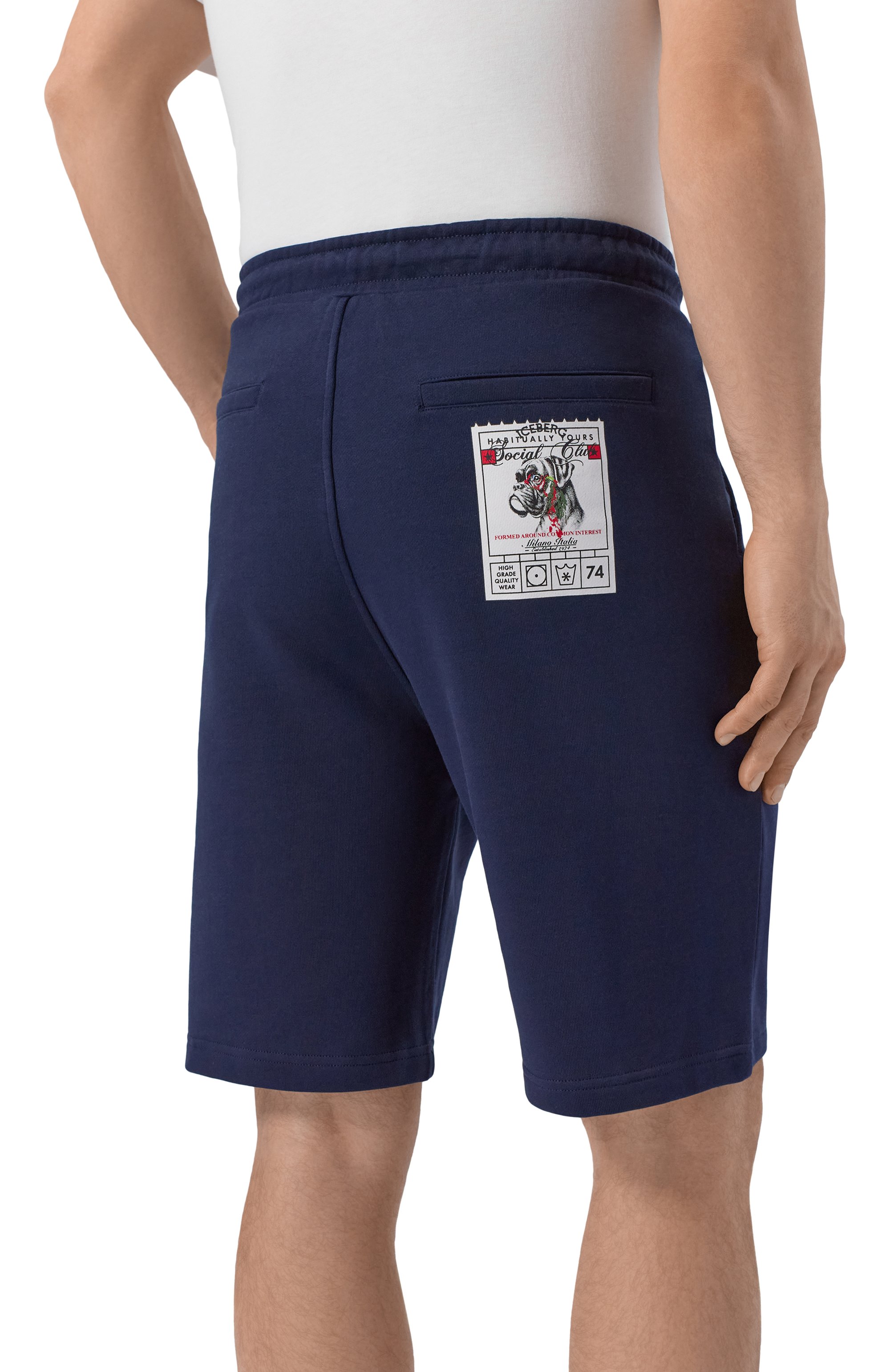 Хлопковые шорты ICEBERG, арт. D020/630A, фото 4