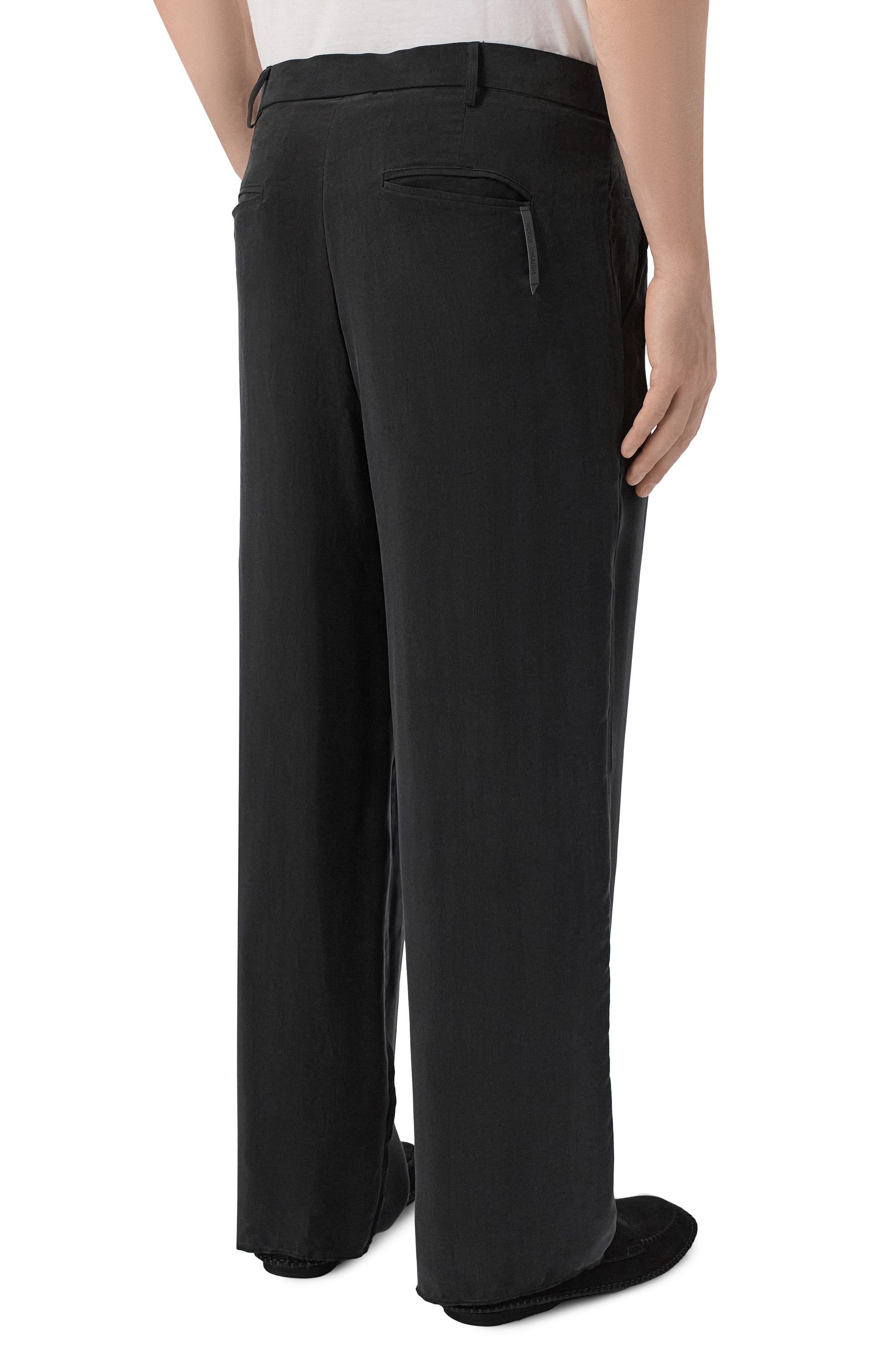 Брюки NEVER ENOUGH черного цвета по цене 45750 руб., арт. 2B6M007-148/MPA080 W121, фото 4 Брюки NEVER ENOUGH, арт. 2B6M007-148/MPA080 W121, фото 4