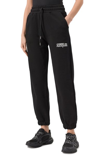 Хлопковые джоггеры COMME DES FUCKDOWN, арт. CFABW01209, фото 3