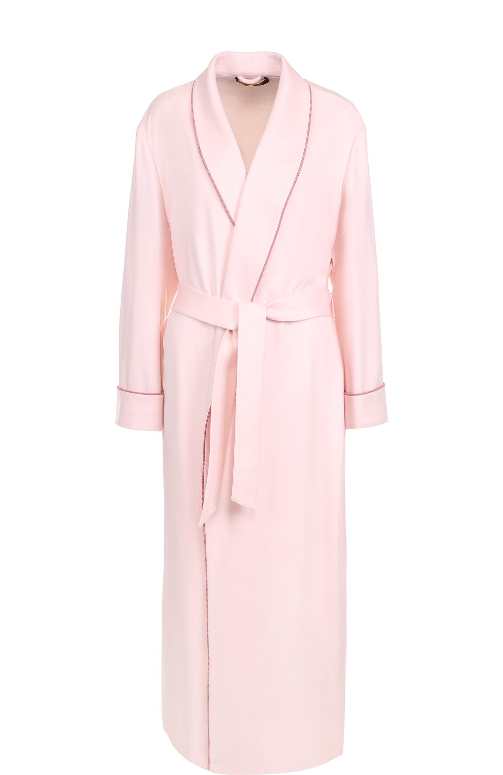 Однотонный кашемировый халат с поясом LORO PIANA, арт. FAC2391, фото 1