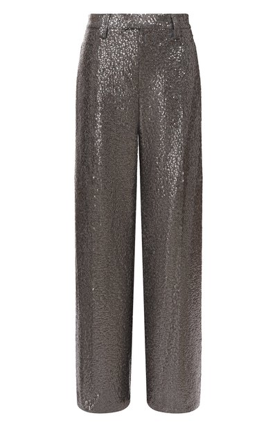 Женские шерстяные брюки BRUNELLO CUCINELLI, арт. ME226P9363