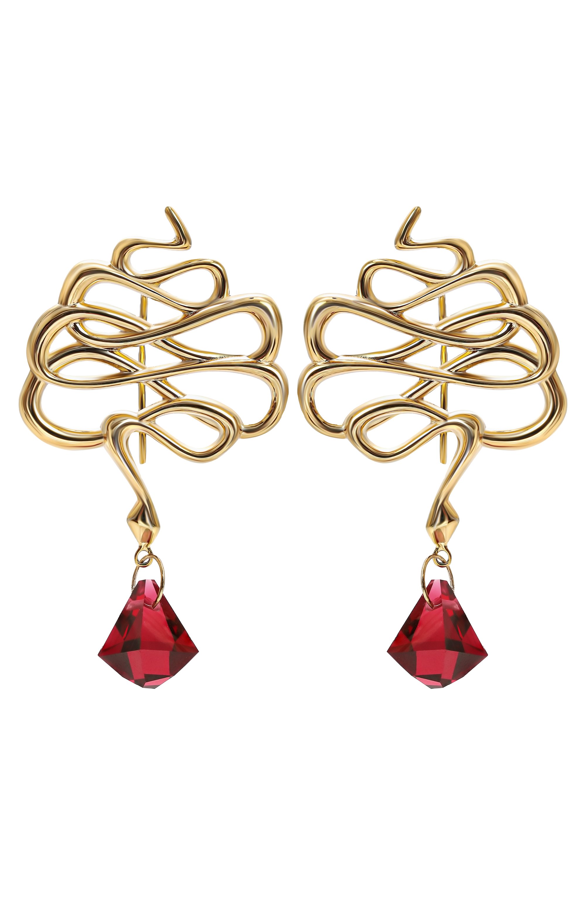 Серьги serpentes DZHANELLI, арт. 00618, фото 1