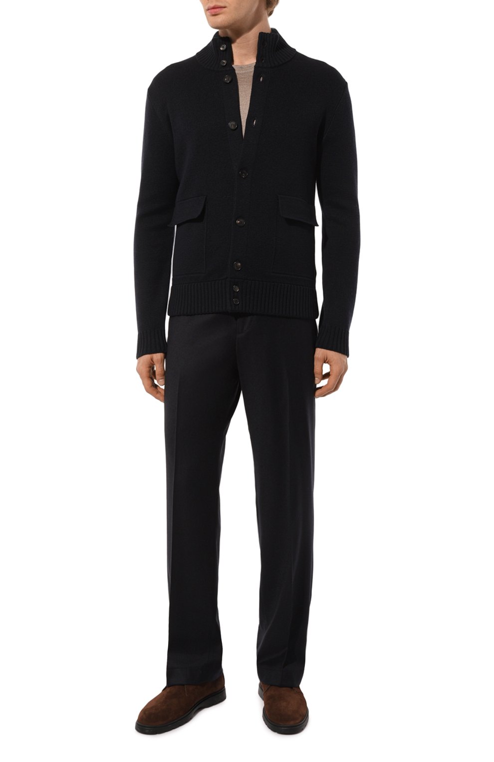 Брюки из шерсти и кашемира ANDREA CAMPAGNA, арт. LUCAN0 ELAX/ZG1200, фото 2