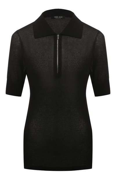 Женский поло из вискозы FREEAGE, арт. S24.JM082.9000.900
