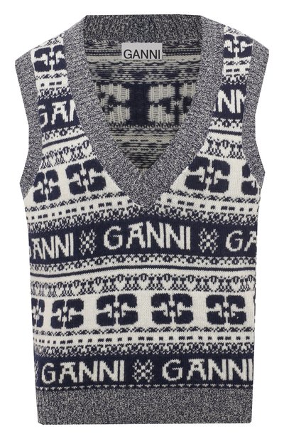 Женский шерстяной жилет GANNI, арт. K2092