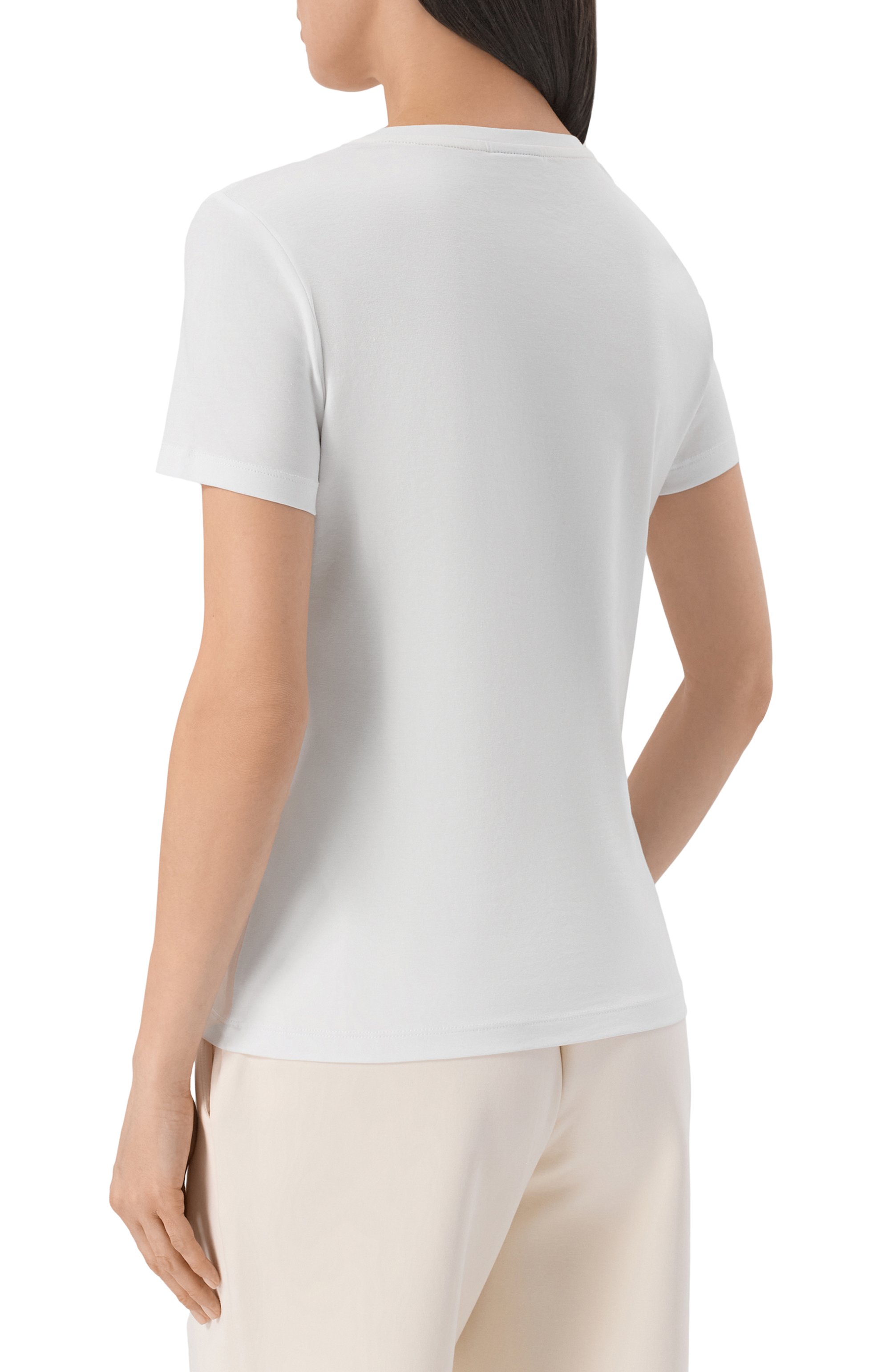 Хлопковая футболка EA7, арт. 7W001022/AF18401, фото 4