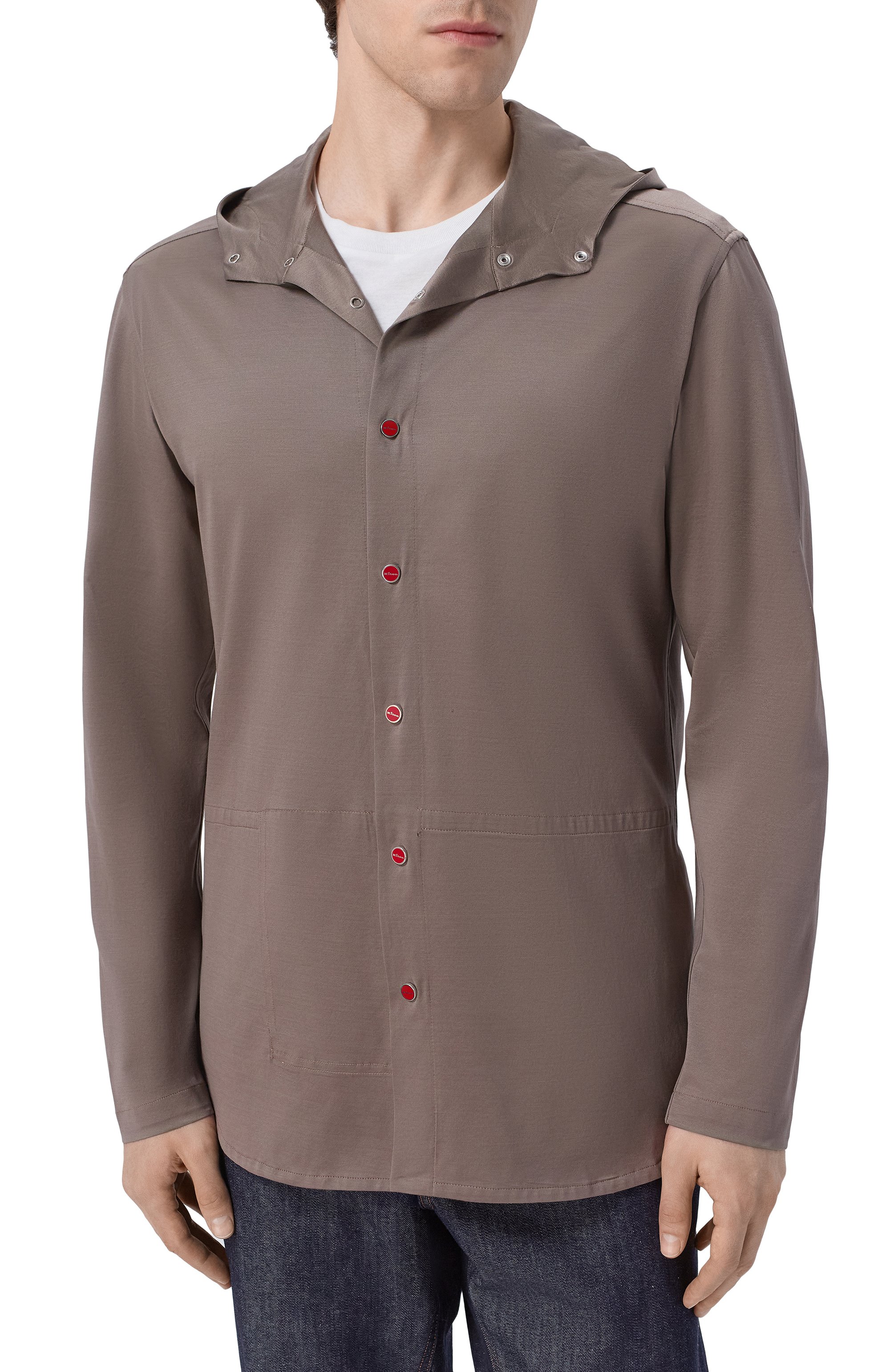 Хлопковая рубашка KITON, арт. UMCPETEH0923413, фото 3