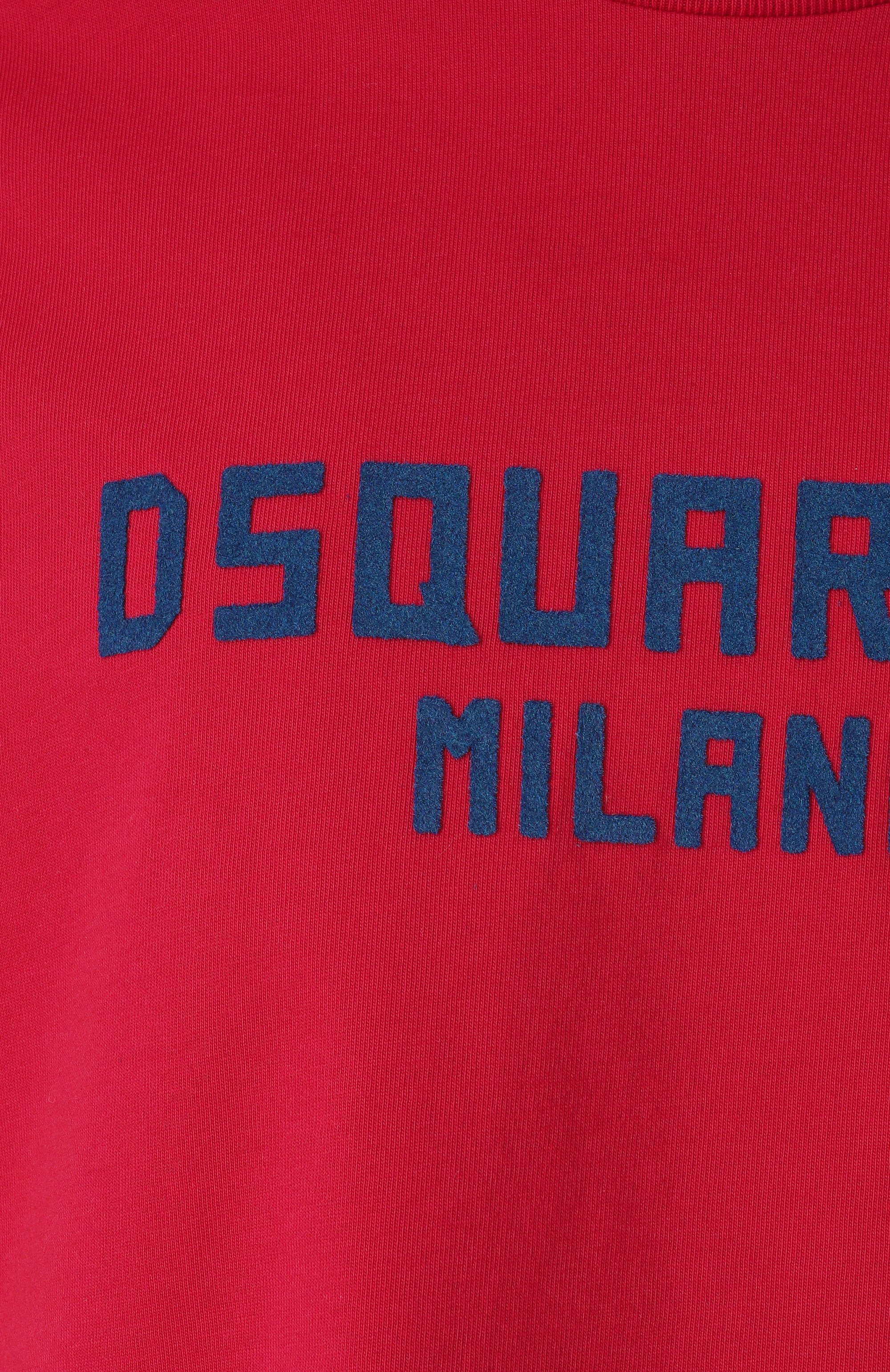 Хлопковая футболка DSQUARED2, арт. S75GD0471/D20020, фото 6