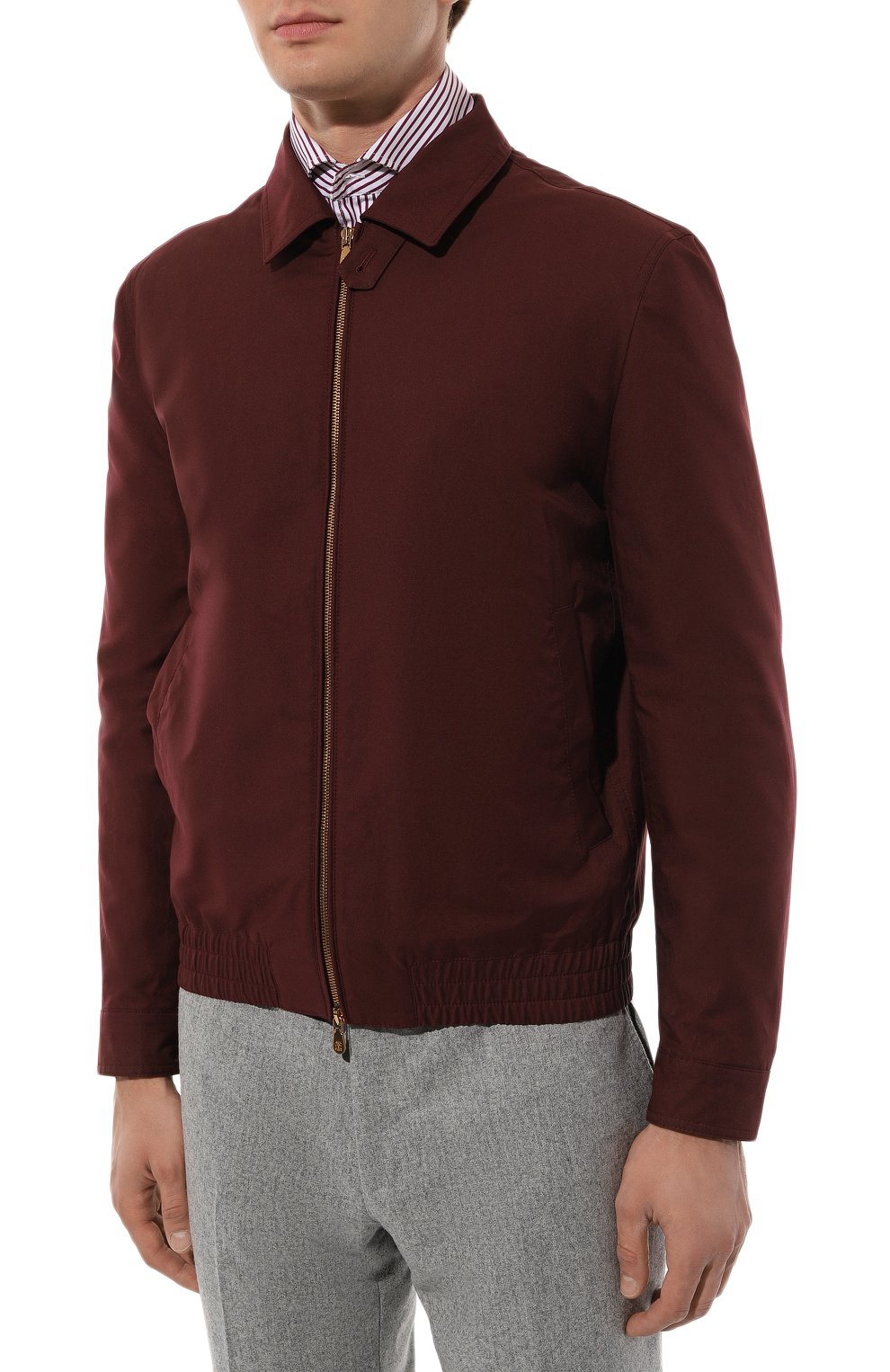 Хлопковый бомбер BRUNELLO CUCINELLI, арт. MB4026205, фото 3