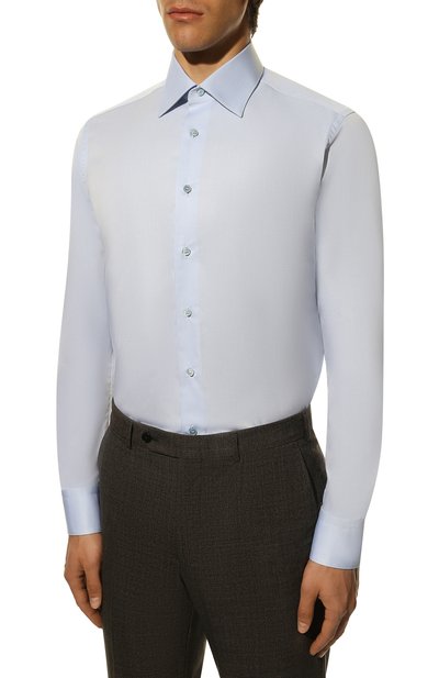 Хлопковая сорочка ZILLI, арт. MFX-12212-401638/ZS13, фото 3