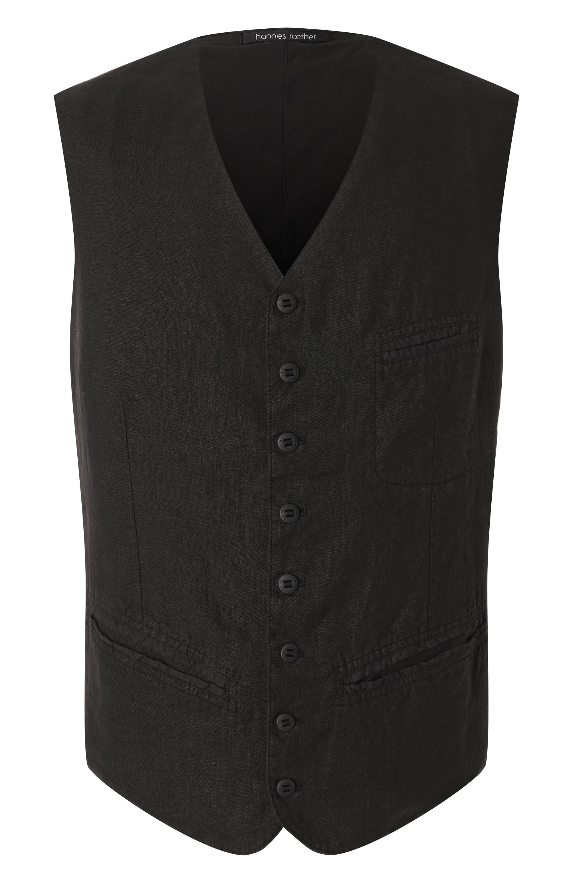 Льняной жилет HANNES ROETHER, арт. BE26VER.601/, фото 1
