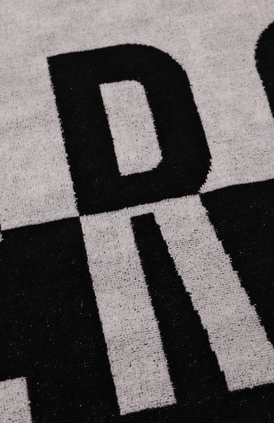 Хлопковое полотенце DIRK BIKKEMBERGS черного цвета по цене 7915 руб., арт. BKK2MTW01, фото 2 Хлопковое полотенце DIRK BIKKEMBERGS, арт. BKK2MTW01, фото 2