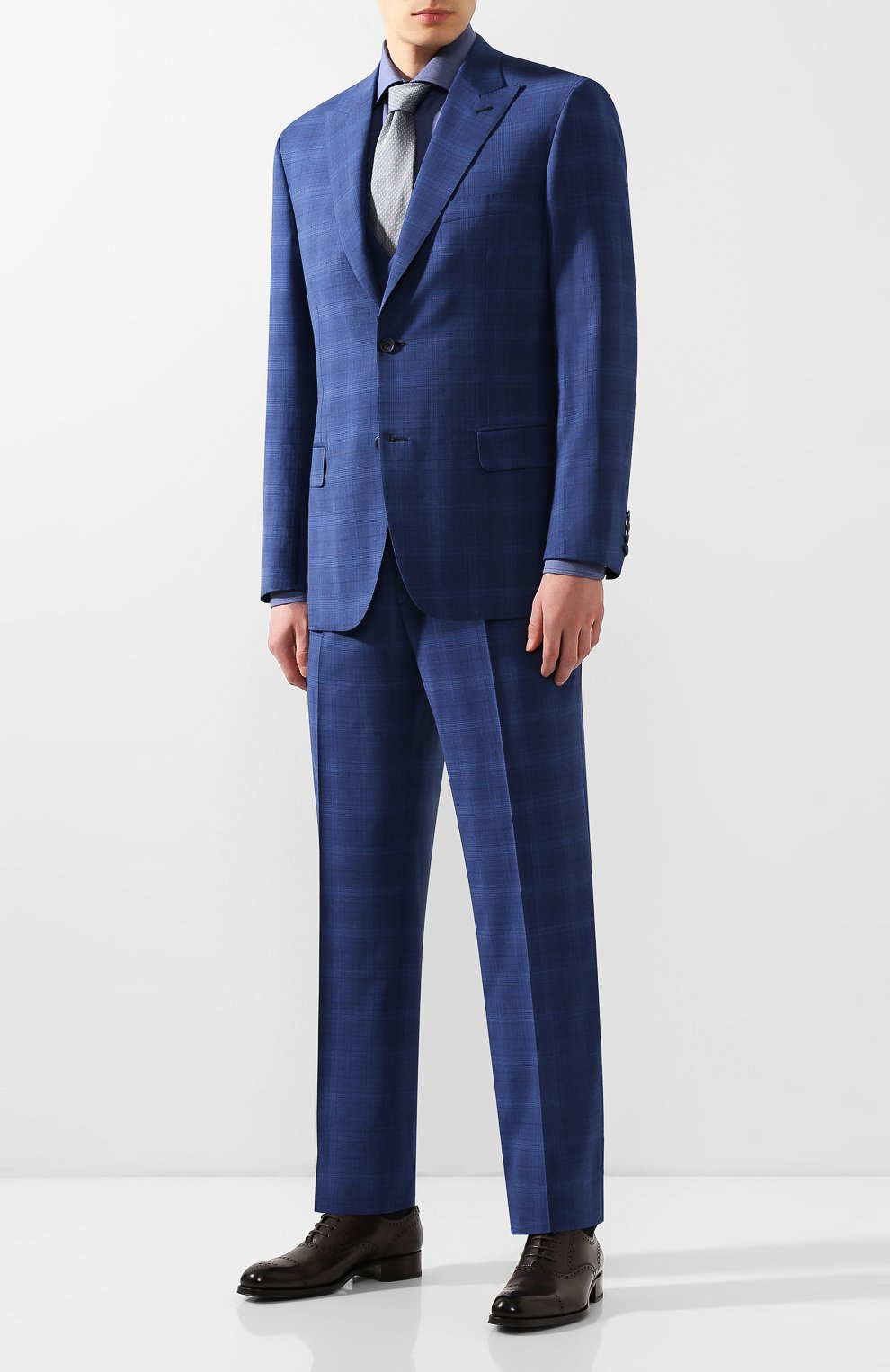 Шерстяной костюм-тройка BRIONI, арт. RSH218/P9A1E/PLAT0NE/G, фото 1