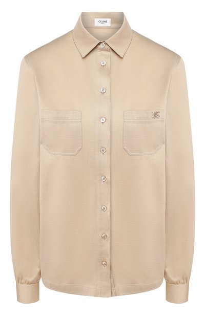 Женская хлопковая рубашка CELINE, арт. 2X363216I