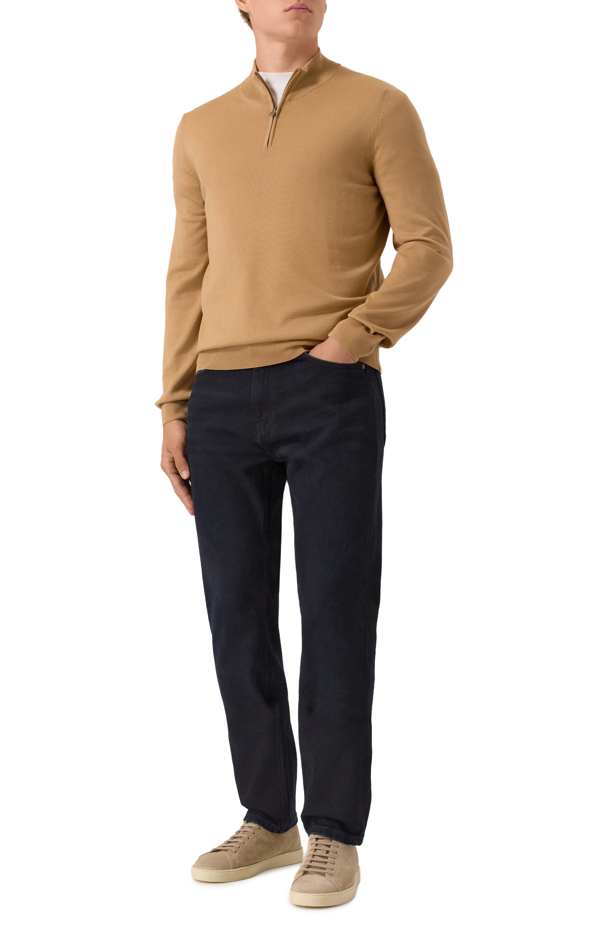 Шерстяной джемпер BOSS, арт. 50528300, фото 2