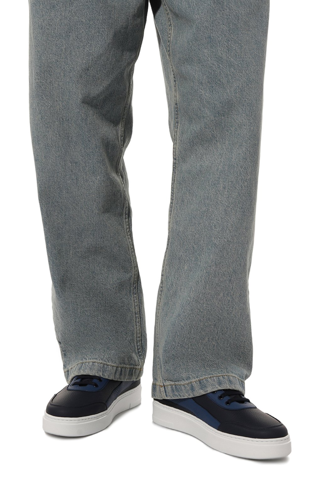 Кожаные кеды ZILLI, арт. H0072AM1947VHH001, фото 3