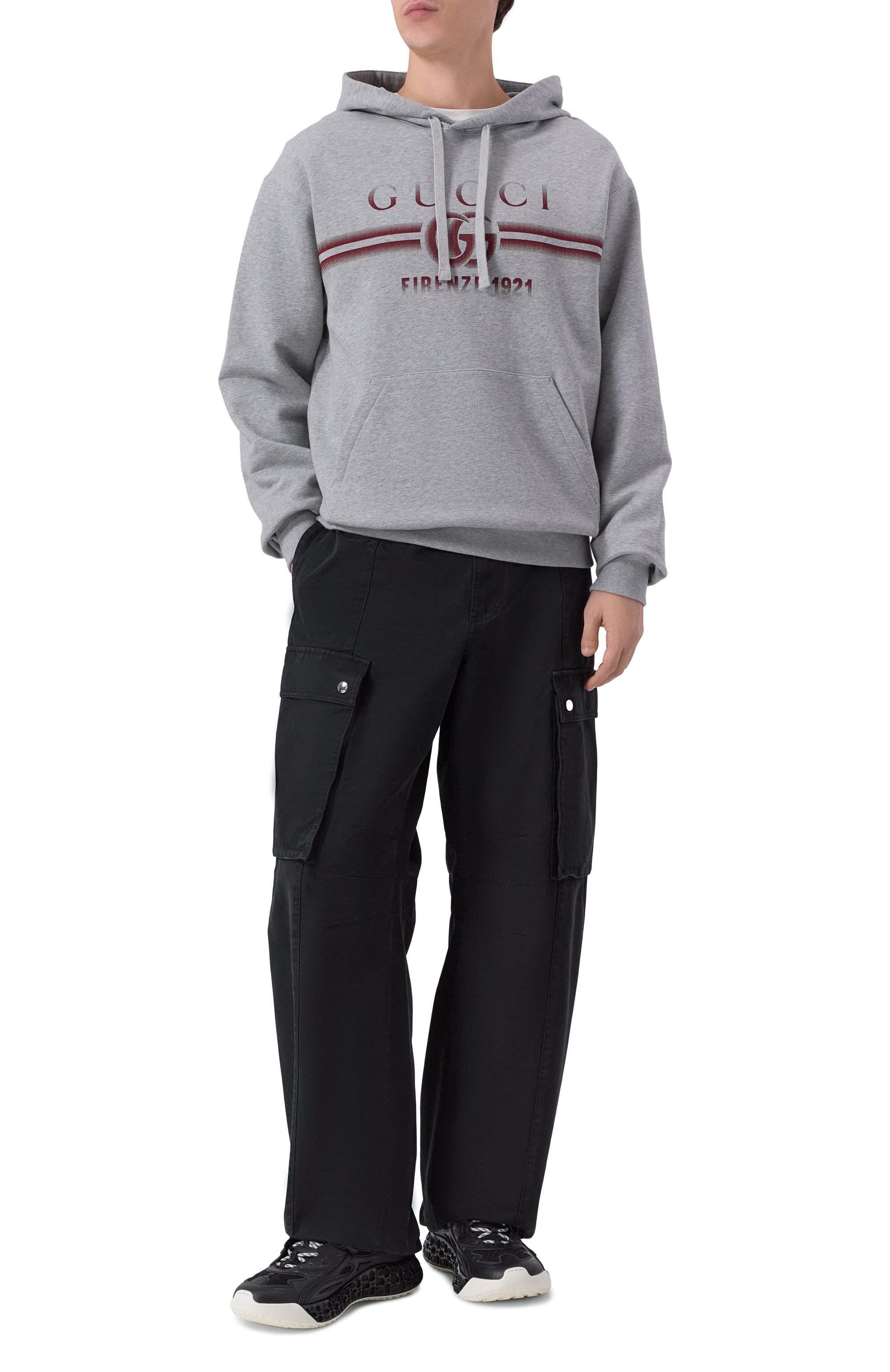 Комбинированные кроссовки cub3d GUCCI, арт. 819709/FAEIW, фото 2