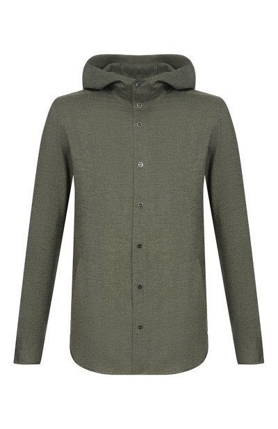 Мужская рубашка из хлопка и лиоцелла KITON, арт. UMCMARH0944007