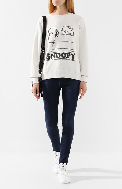 Хлопковой свитшот MARC JACOBS (THE) бежевого цвета по цене 33350 руб., арт. M4007894, фото 2 Хлопковой свитшот MARC JACOBS (THE), арт. M4007894, фото 2