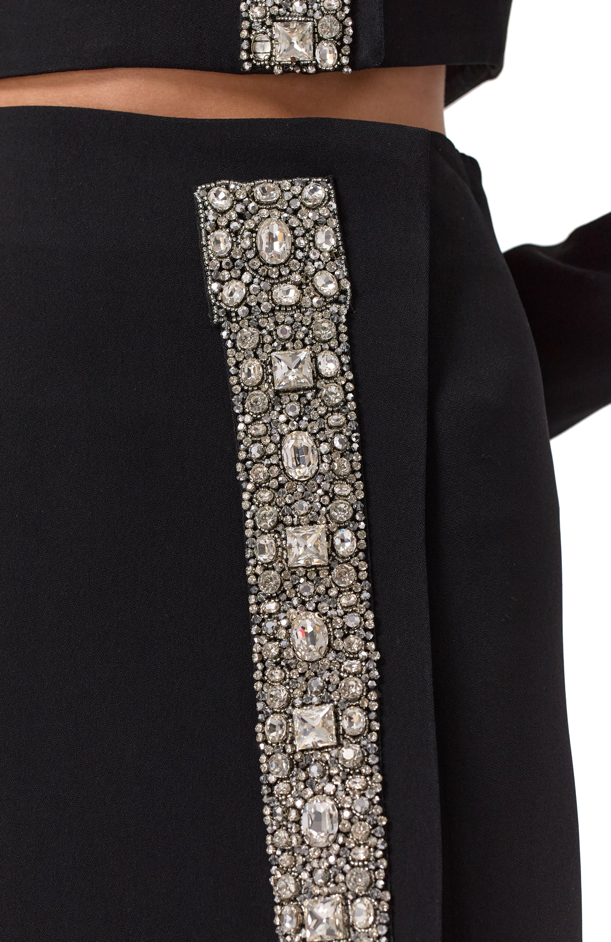 Юбка с отделкой стразами ZUHAIR MURAD, арт. RSK25055/CRCA016, фото 5