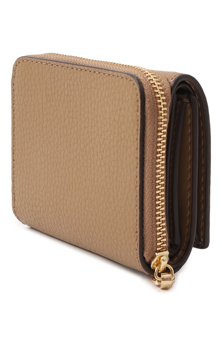 Женские кожаное портмоне empire MICHAEL MICHAEL KORS бежевого цвета, арт. 32S4G8ED8L | Фото 2 (Нос: Не проставлено; Материал: Натуральная кожа)
