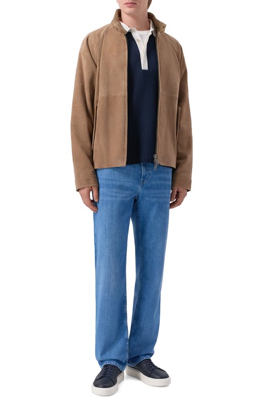 Джинсы Straight 7 For All Mankind 7TE70R51-3BA Синий  7TE70R51-3BA Фото 2