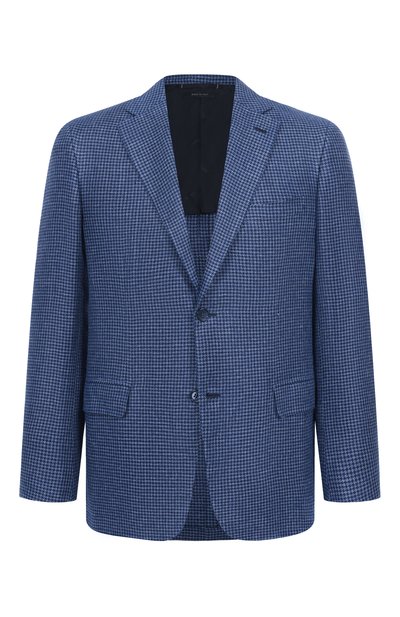 Мужской пиджак изо льна и шерсти BRIONI, арт. RG0D13/P8111