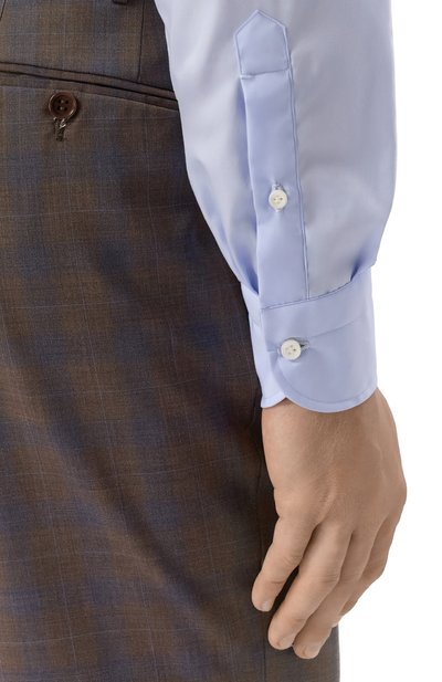 Хлопковая сорочка LUIGI BORRELLI, арт. PS44157, фото 5