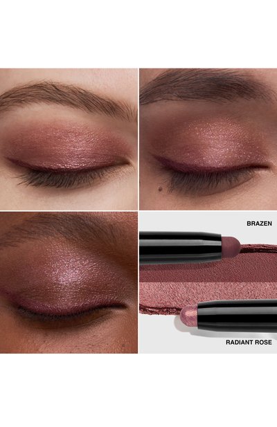 Двусторонние тени-карандаш, оттенок radiant rose shimmer / brazen matte (1,6g) BOBBI BROWN, арт. H6DM-01, фото 3